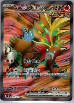 GOUGING FIRE EX - Pokemon Temporal Forces - ULTRA RARE - 188/162 - NM/M - Image 1
