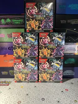Pokemon TCG Scarlet & Violet Paldean Fates Booster Bundle Box 5 Sealed Boxes - Image 1