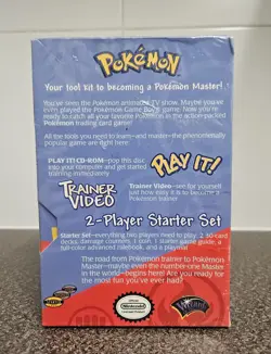 Pokemon Base Set 2 Trainer VHS 2-Player Starter Set FACTORY SEALED read descript - Image 3