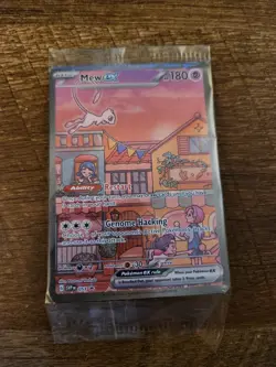 Pokemon 151 Mew ex 053 Sv: Scarlet & Violet Promo Cards Holo Sealed - Image 1