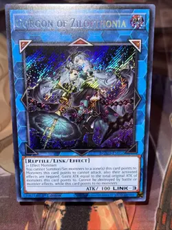 Gorgon of Zilofthonia DUAD-EN050 Secret Rare Duelist's Advance NM 1st Ed YUGIOH - Image 2
