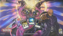 SDCC 2025 YUGIOH Exclusive 3 Token Card And Playmat Odion Apophis - Image 1