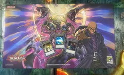 SDCC 2025 YUGIOH Exclusive 3 Token Card And Playmat Odion Apophis - Image 2