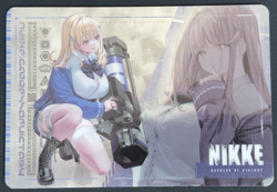 Tia Goddess of Victory NIKKE Metallic Pass Collection Card 2739615404 - Image 1