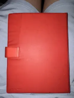 Vintage 1999 Pokemon Pikachu Red Binder TCG Album Snap 30 Page Card Holder - Image 4