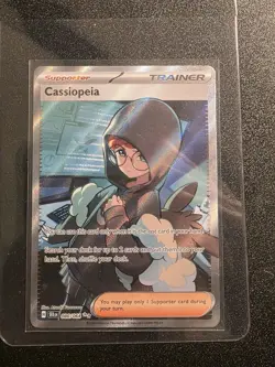 Cassiopeia 086/064 SV Shrouded Fable Holo Card Near Mint Condition Full Art - Image 1