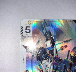 Aerial Rebuild LR++ Newtype Rising Gundam card Game Gundam GD01-067 parallel JP - Image 3