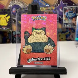 Pokemon Snorlax 143 Cracked Ice 2024 Crystal Card Collection Peru US Seller - Image 1