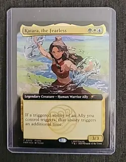 "Katara" Fearless Avatar Magic The Gathering Promo Card San Diego Comic Con 2025 - Image 1