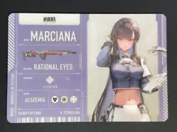 Marciana Goddess of Victory NIKKE Metallic Pass Collection Card 2739615404 - Image 3