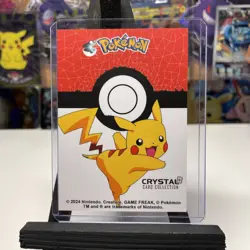 Raichu #26 - Cracked Ice Holo - Crystal Collection 2024 - Pokemon Card - Image 2