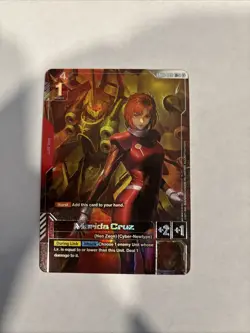 Gundam Card Game GD01 Newtype Rising GD01-093 R+ Marida Cruz NM - Image 1
