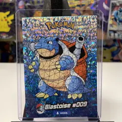 Blastoise #9 - Cracked Ice Holo - Crystal Collection 2024 - Pokemon Card - Image 1