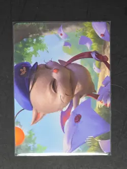 Delivery Moogle Gold Stamped Art Card 1/53 Art Card MTG Final Fantasy NM/M - Image 1