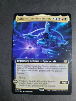 Infinite Guideline Station (Extended Art) Rare MTG Edge of Eternities - Image 1