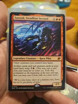 MTG Edge of Eternities M Tannuk, Steadfast Second #0162 - Image 1