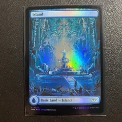 Island L 0273 Full Art Duskmourn: House of Horror MTG MAGIC FOIL - Image 1