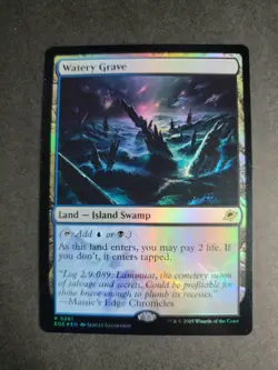 Watery Grave (Foil) Rare MTG Edge of Eternities - Image 1