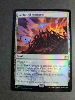 Secluded Starforge (Foil) Rare MTG Edge of Eternities - Image 1