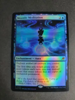 Moonlit Meditation (Foil) Rare MTG Edge of Eternities - Image 1