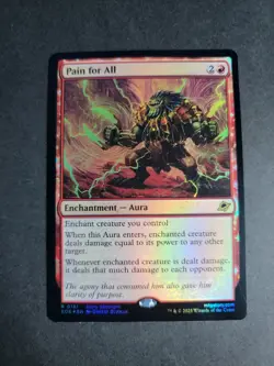 Pain for All (Foil) Rare MTG Edge of Eternities - Image 1