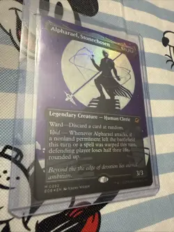 Alpharael, Stonechosen - Foil - Borderless M MTG Edge of Eternities M/NM, Eng - Image 1