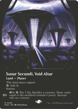 MTG Susur Secundi, Void Altar (0284) *Non-Foil* Borderless Edge Eternities NM/MT - Image 1