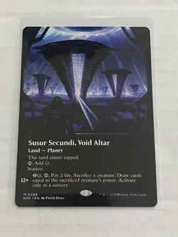 MTG Susur Secundi, Void Altar (0284) *Non-Foil* Borderless Edge Eternities NM/MT - Image 1