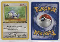 Dratini German 1st Ed. Pokemon Team Rocket #53 2000 15fy - Image 3