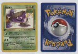 Grimer German 1st Ed. Pokemon Team Rocket #57 2000 15fy - Image 3