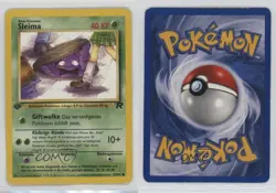 Grimer German 1st Ed. Pokemon Team Rocket #57 2000 15fy - Image 3