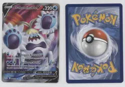 Crabominable V Ultra Rare Pokemon Sword & Shield Fusion Strike #248 0cv - Image 3