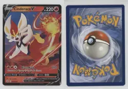 Cinderace V Pokemon Sword & Shield Fusion Strike #043 1kx5 - Image 3