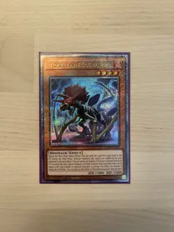 Yugioh Miscellaneousaurus Quarter Century Secret Rare RA04-EN022 1st Ed NM - Image 1