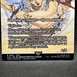 Hero of Light, Adeline, Resplendent Cathar - FCA 0001 NM - MTG Magic - Image 5