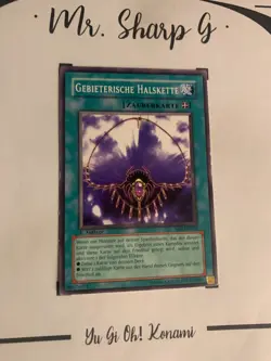 IMPERIOUS NECKLACE - 1st MINTAGE SD3-EN025 GERMAN Yu-Gi-Oh! CARD COMMON - Image 4