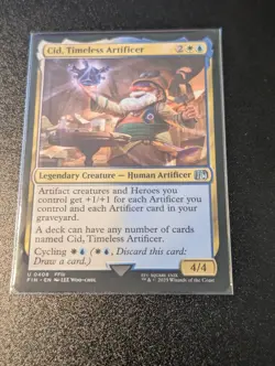 MTG Cid, Timeless Artificer (0408) Final Fantasy Regular Magic the Gathering - Image 1