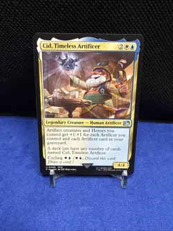 MTG Cid, Timeless Artificer (0408) Final Fantasy Regular Magic the Gathering - Image 1