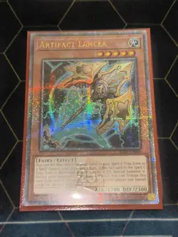 Artifact Lancea | RA01-EN006 | Quarter Century Secret Rare | NM | YuGiOh! - Image 2