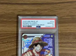 PSA 10 Luffy ST21-014 SR Flagship Battle Promo 2025 One Piece Card Japanese - Image 2