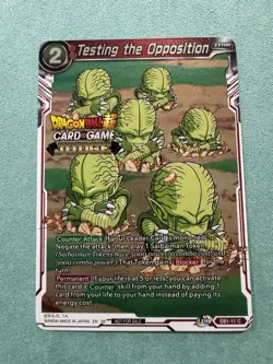 Testing The Opposition Judge EB1-11 C Foil Dragon Ball Super Card Game - Image 1