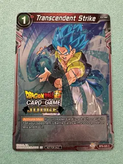Transcendent Strike Judge BT6-025 C Foil Dragon Ball Super Card Game - Image 1