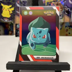 Pokemon Bulbasaur #001 Rainbow Foil Full House Kanto 2025 Peru Card [US SELLER] - Image 1