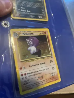 2001 Pokemon Neo Discovery Poliwrath trading card, card #9 from the set - Image 3