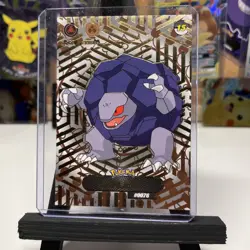 Pokemon Golem Crystal 2.0 Shadow Holo Peru Exclusive Card - Image 1