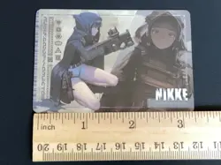 D Goddess of Victory NIKKE Metallic Pass Collection Card 2739615404 - Image 2