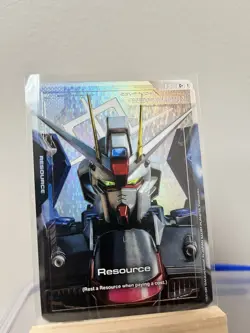 Gundam Card Game Resource Freedom Gundam C+ Newtype Rising GD01 R-008 Parallel - Image 1