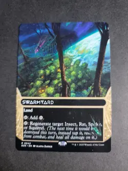 Swarmyard (Borderless) Rare MTG Edge of Eternities Stellar Sights - Image 1