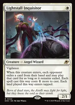 MTG Edge of Eternities R Lightstall Inquisitor #0024 - Image 1