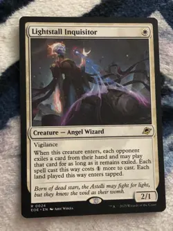 MTG Edge of Eternities R Lightstall Inquisitor #0024 - Image 1